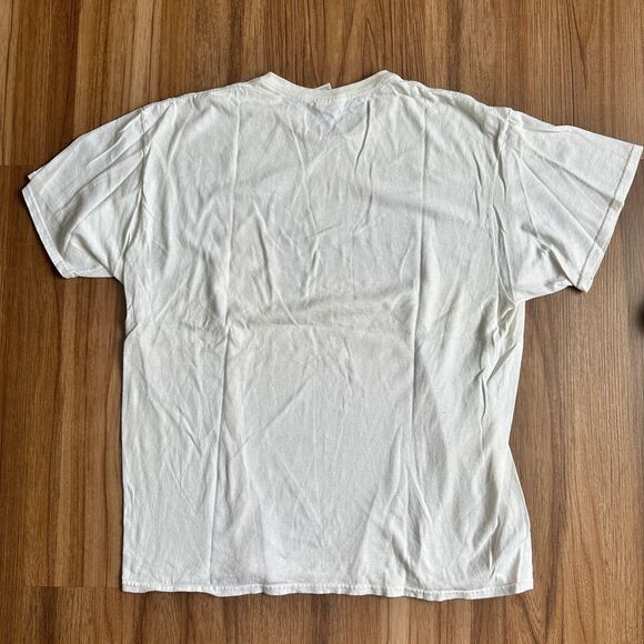 Delta Pro Weight Glow SkyZone Play Everyday Men's XL White Graphic  T-Shirt - Picture 2 of 11